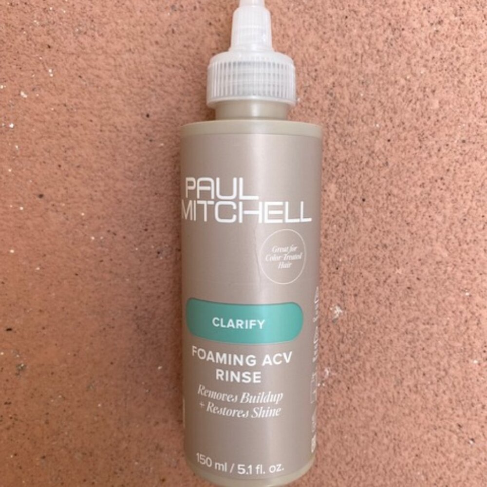 The Paul Mitchell Clarify Foaming ACV Rinse 5.1 oz